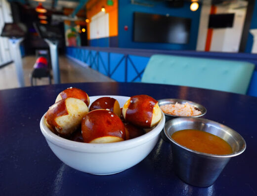 Come visit  and enjoy amazing food at The New Fashioned - A Bars & Recreation Experience