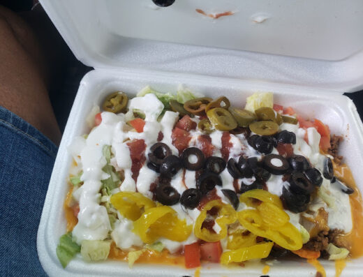 Come visit  and enjoy amazing food at Krazy Nachos