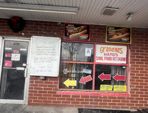 Come visit  and enjoy amazing food at Grandma's Hands