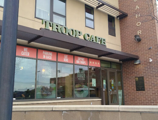 Come visit  and enjoy amazing food at Troop Cafe