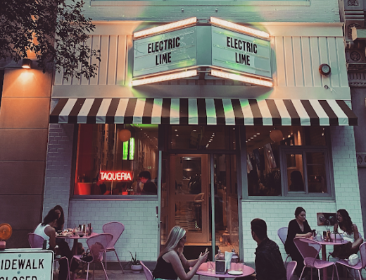 Come visit  and enjoy amazing food at ELECTRiC LiME TAQUERiA
