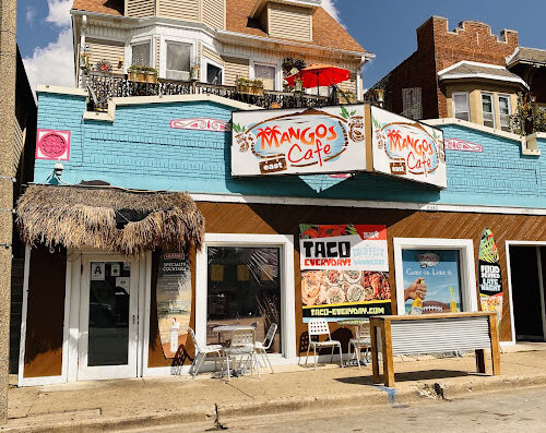 Come visit  and enjoy amazing food at Mangos Cafe East