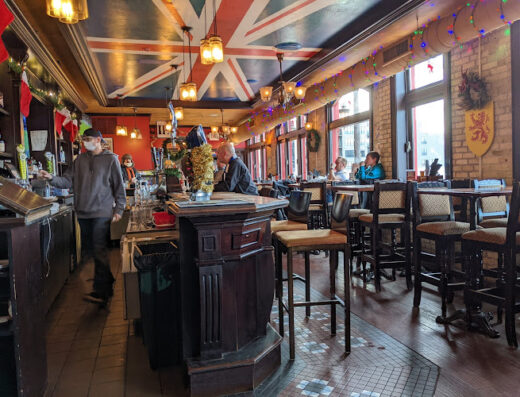 Come visit  and enjoy amazing food at Red Lion British Pub on Tannery Row