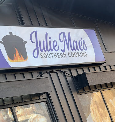 Come visit  and enjoy amazing food at Julie Mae's Southern Cooking
