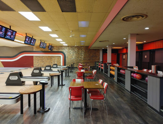Come visit  and enjoy amazing food at AMF West Lanes