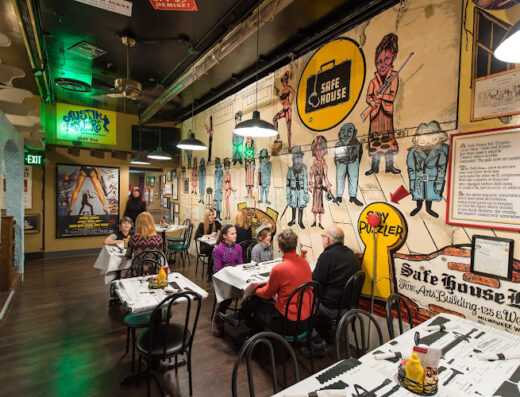 Come visit  and enjoy amazing food at SafeHouse