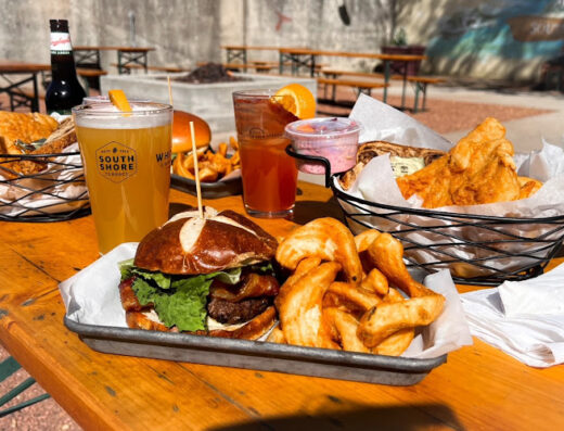 Come visit  and enjoy amazing food at South Shore Terrace Kitchen & Beer Garden