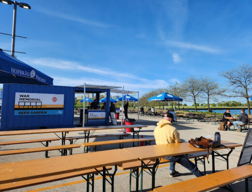 Come visit  and enjoy amazing food at War Memorial Beer Garden
