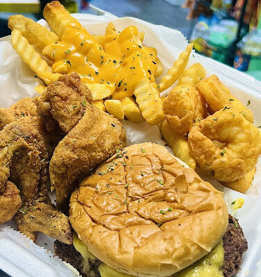 Come visit  and enjoy amazing food at Big Back Kitchen (Inside BP)