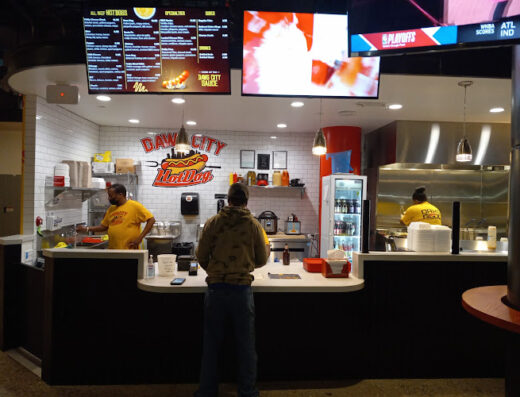 Come visit  and enjoy amazing food at Dawg City HotDog
