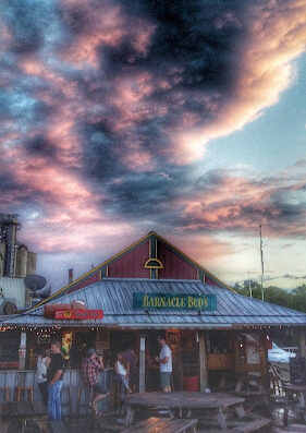 Come visit  and enjoy amazing food at Barnacle Bud's
